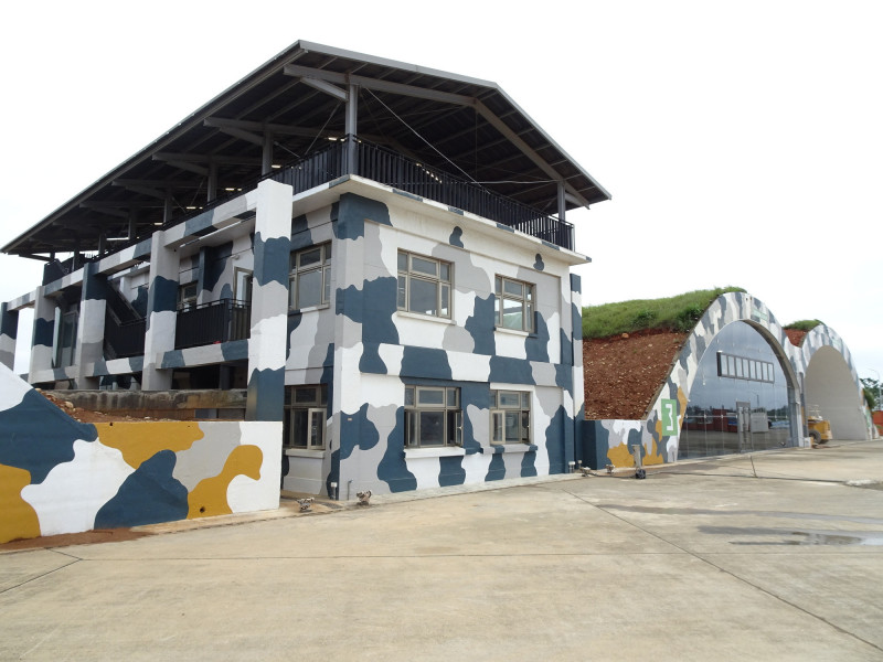 桃園航空城博物館-05警戒區即將在7月24日開館試營運。（文化局提供）