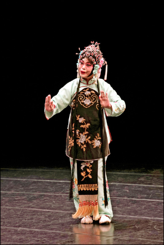 戲曲類特別獎得主林吳素霞。（傳藝中心提供）