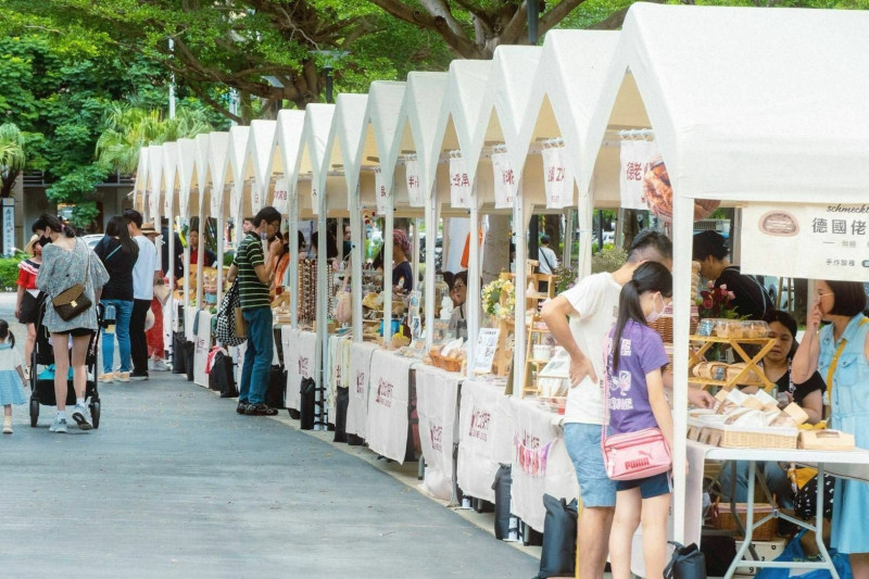 竹北永續祭本週末在水圳森林公園舉行。（竹北市公所提供）