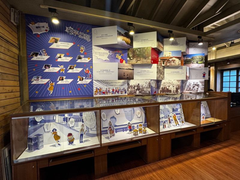 《安平憶相》老照片映像展即日起至明年3月30日，在安平鄉土文化館展開。（安平區公所提供）