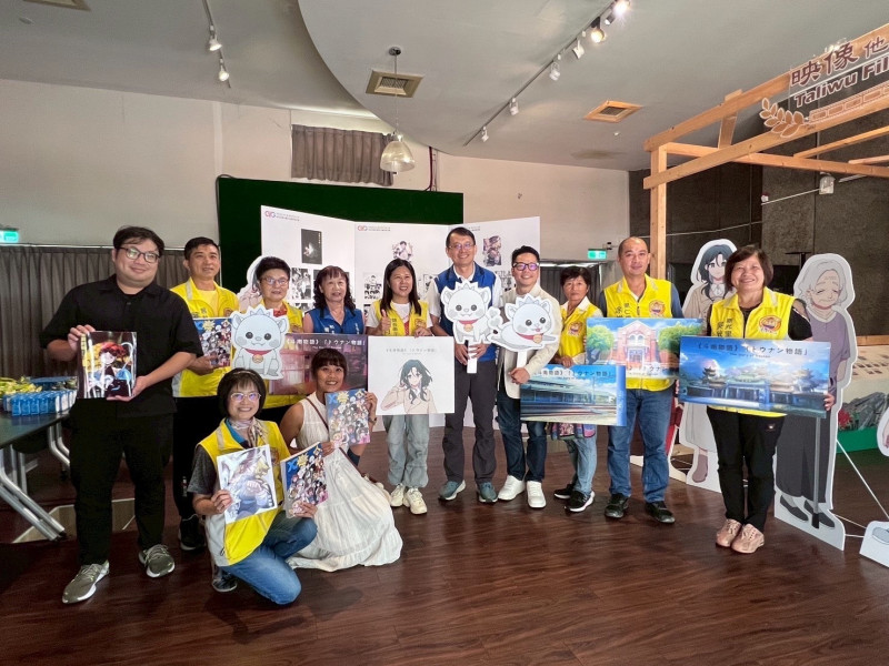 斗南公所與雲科大師生團隊合作完成首支動畫短片《斗南物語》，今天首映。（圖由斗南鎮公所提供）