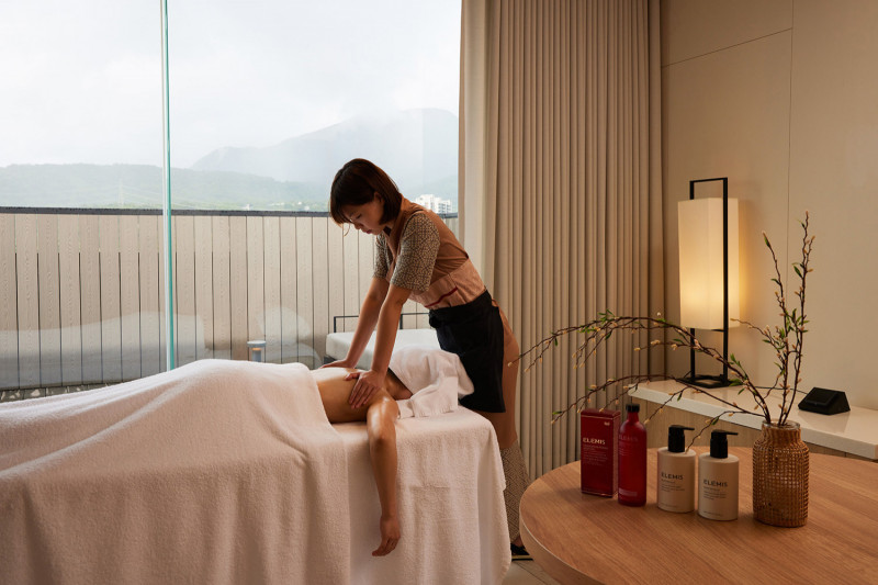 配合日本頂級SPA品牌Sanatio入駐，推療癒系悠活一日遊。（蘊泉庄提供）