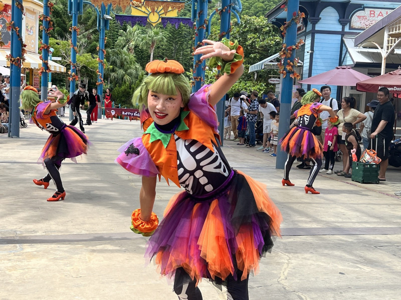遠雄海洋公園將於萬聖節期間，推出限定主題遊行。（遠雄海洋公園提供）