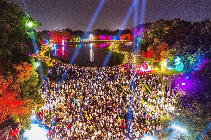 光織影舞是嘉義市知名城市品牌活動。（嘉義市政府提供）