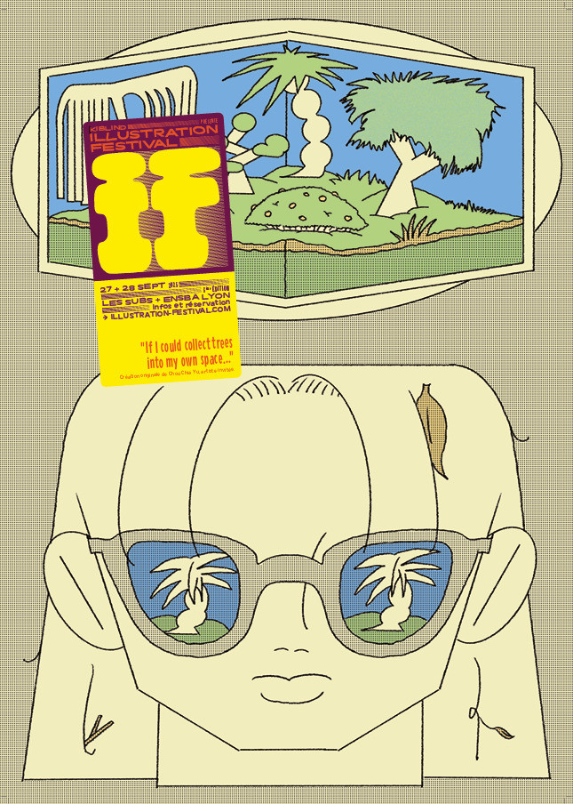 插畫家周chou為本屆IF插畫節主視覺5名創作者之一。（IF大會提供）