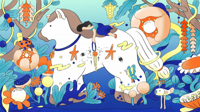 插畫家李竺潔作品。（IF大會提供）