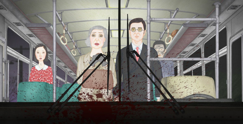 謝文明作品〈夜車〉。（IF大會提供）