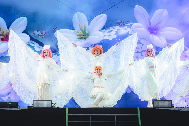 台南客家藝術節，紙風車劇團壓軸演出兒童劇《寶莉回家》。（南市客委會提供）