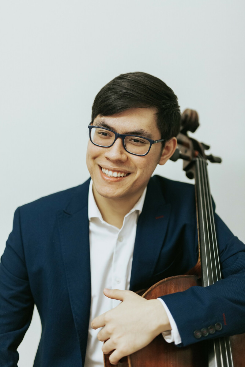 大提琴家馮勇智將於10月訪台演出巴赫 無伴奏大提琴組曲。（新象提供）
