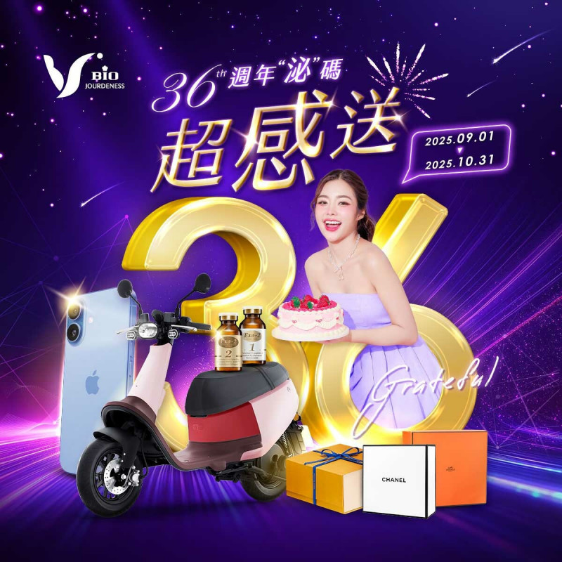 佐登集團全台門市同步推出歡慶36週年優惠及抽獎活動。（佐登妮絲城堡提供）