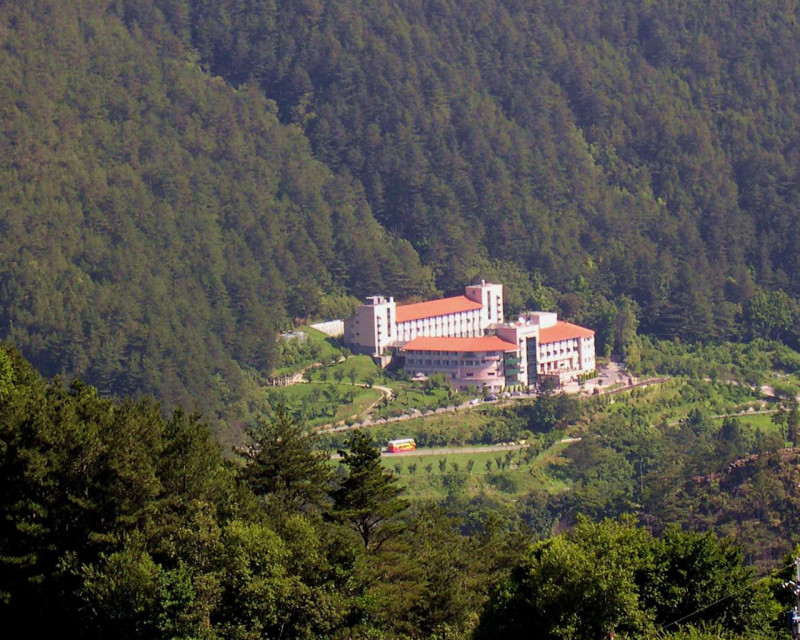 全新裝潢完工的武陵富野渡假村。（富野集團提供）
