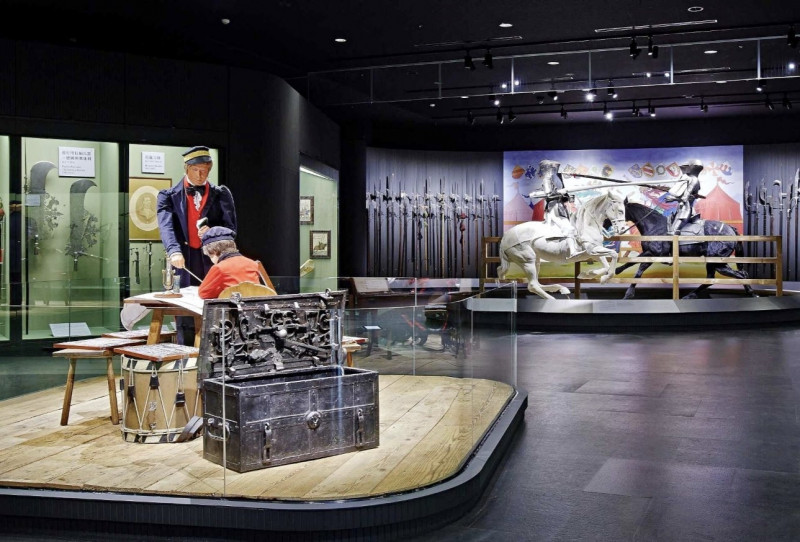 奇美博物館的兵器收藏相當豐富，將首度推出體驗活動。（奇美博物館提供）