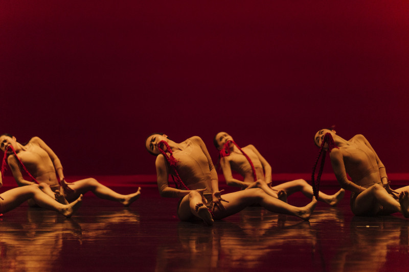 「2025舞躍大地舞蹈創作比賽」陳鈺晶《野子---女子》摘下金牌獎。（劉怡嘉攝，文化部提供）