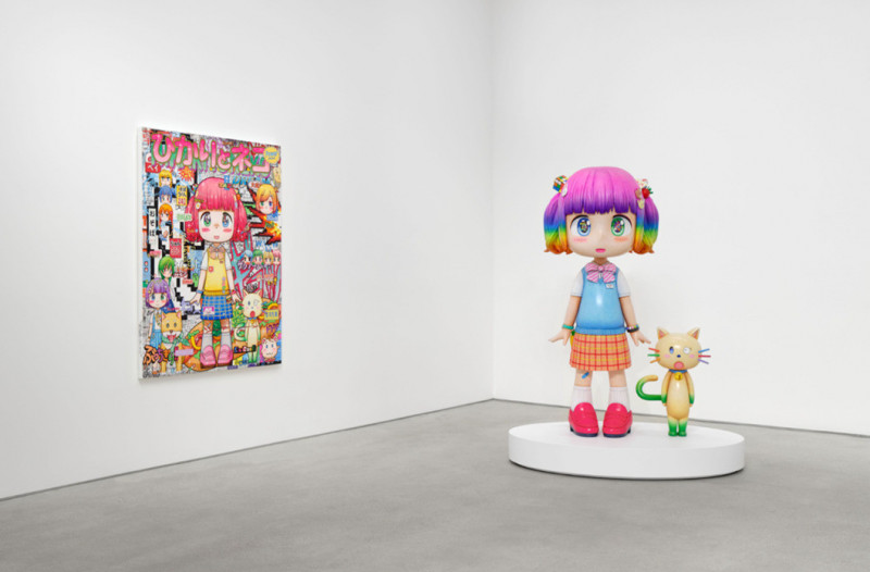 內惟藝術中心11月將迎來日本超扁平（Superflat）與新普普藝術占有重要地位的藝術家Mr.，首次在台推出大型個展「Mr. の奇想愛情」。（內惟藝術中心提供）