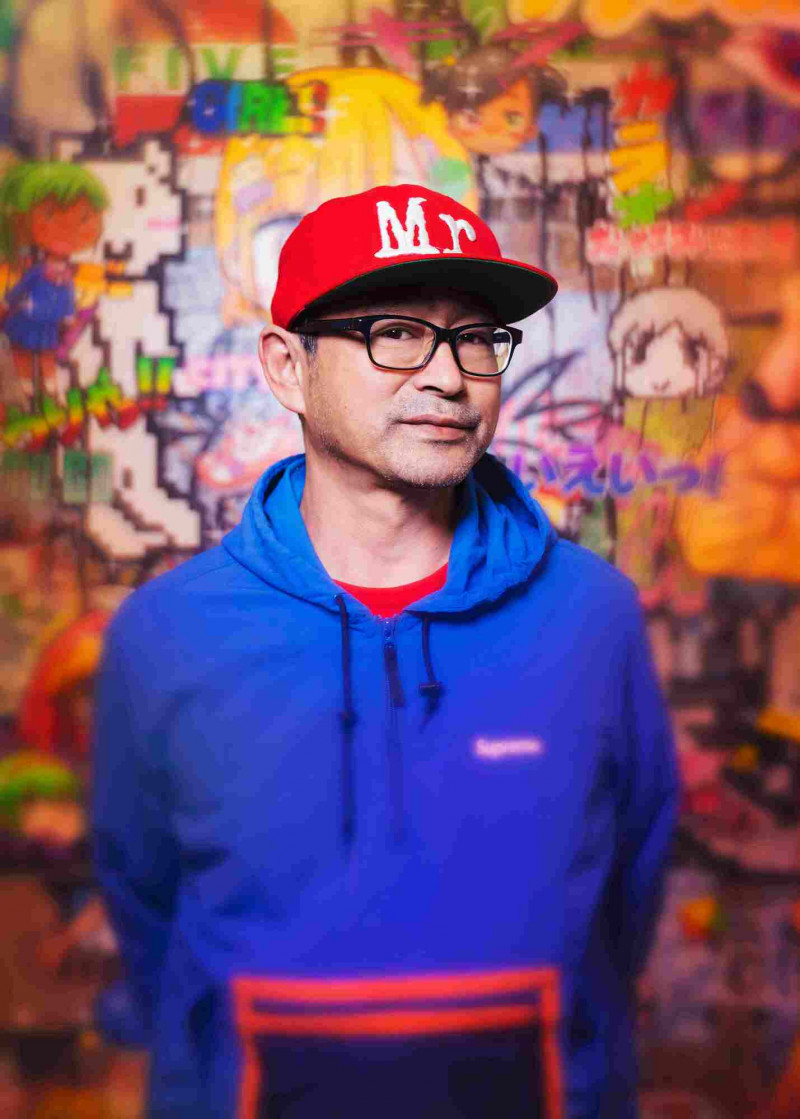 藝術家Mr.為村上隆大弟子，創作以可愛的萌系少年少女形象，折射出亞洲社會的當代真實與集體潛意識。（內惟藝術中心提供）