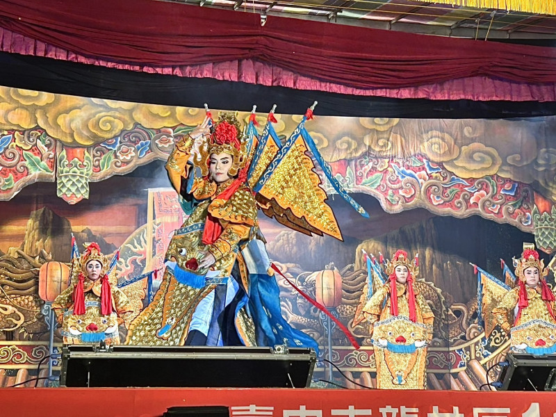 10歲演員陳玄燁詮釋悲情男主角。（龍津高中提供）