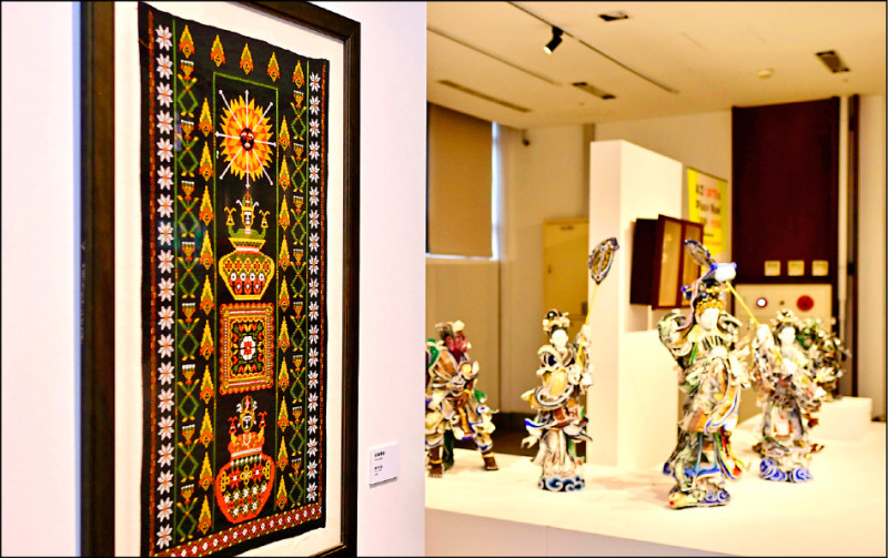 以AI為策展概念，帶領觀眾理解台灣工藝世代推進的脈動。（工藝中心提供）