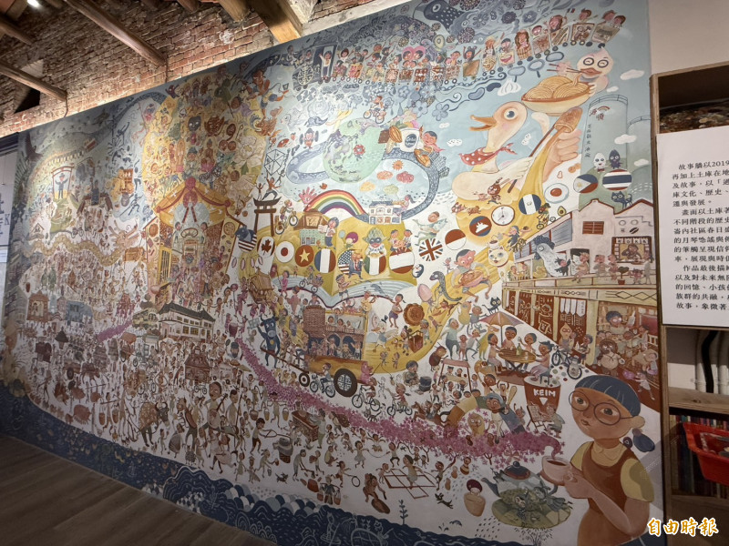 土庫鎮萬得醫院經17個月修復正式開館並舉辦「故事．回家」特展。（記者李文德攝）