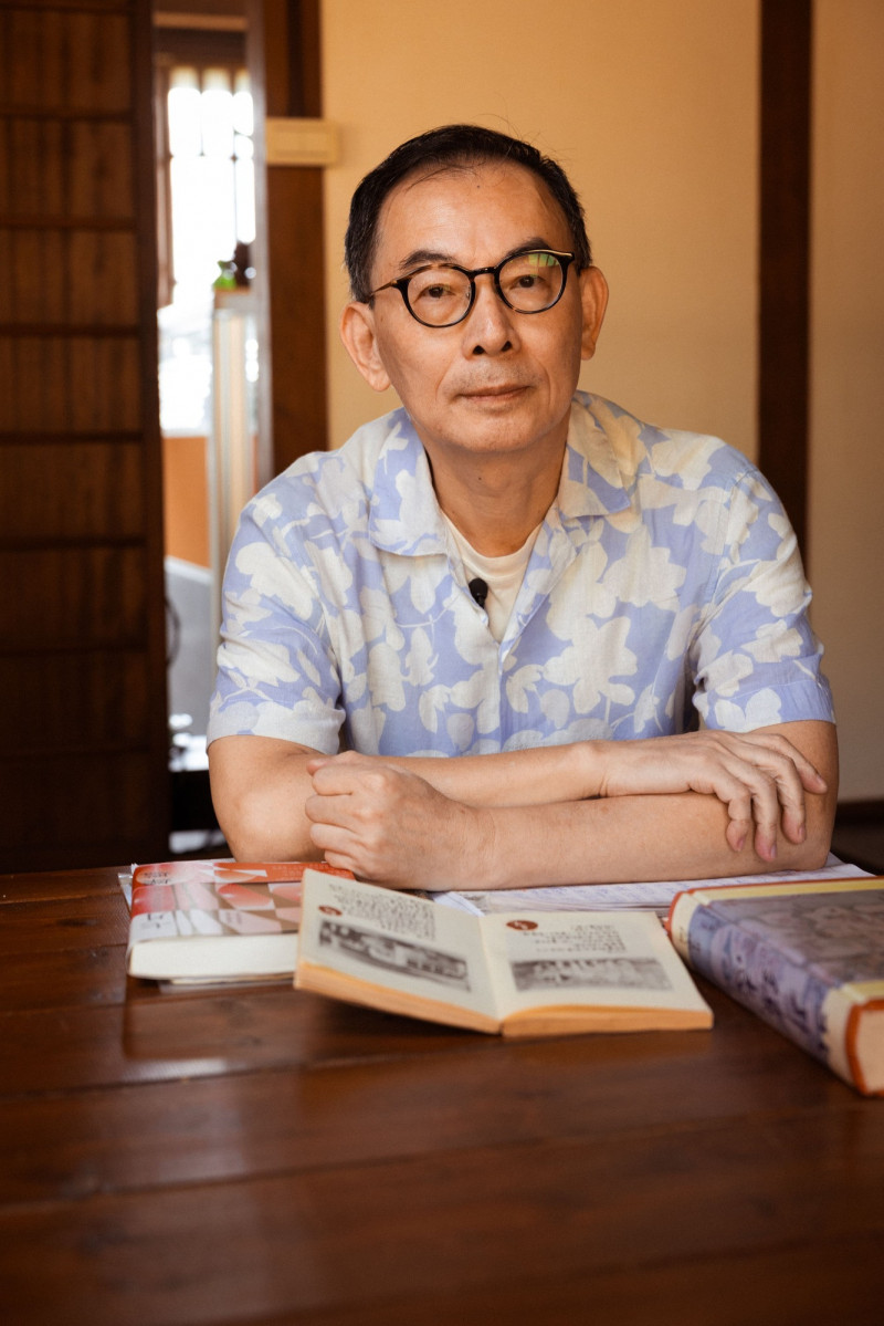 作家林俊頴。（台文館提供）