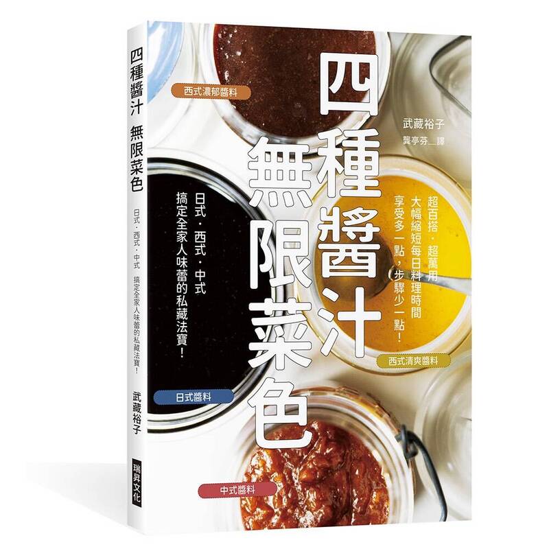 《四種醬汁無限菜色：搞定全家人味蕾的私藏法寶！》