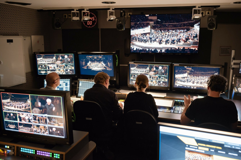 柏林愛樂數位音樂廳建置後，每次訪台都會有1場向全球線上直播，也使台灣與世界有了連結。（MNA提供）