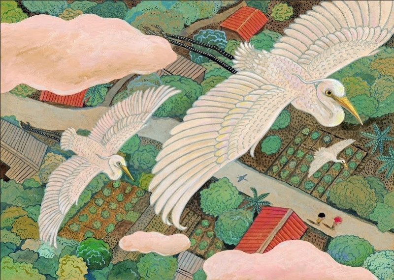 〈畫尪仔的人：周見信特展〉重現其筆下獨具魅力的視覺世界。（高雄市立圖書館提供）