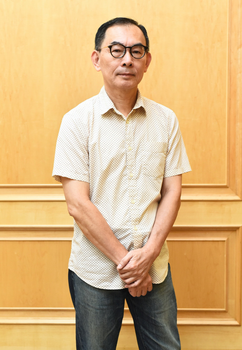 評審委員林俊頴。（記者陳奕全攝）