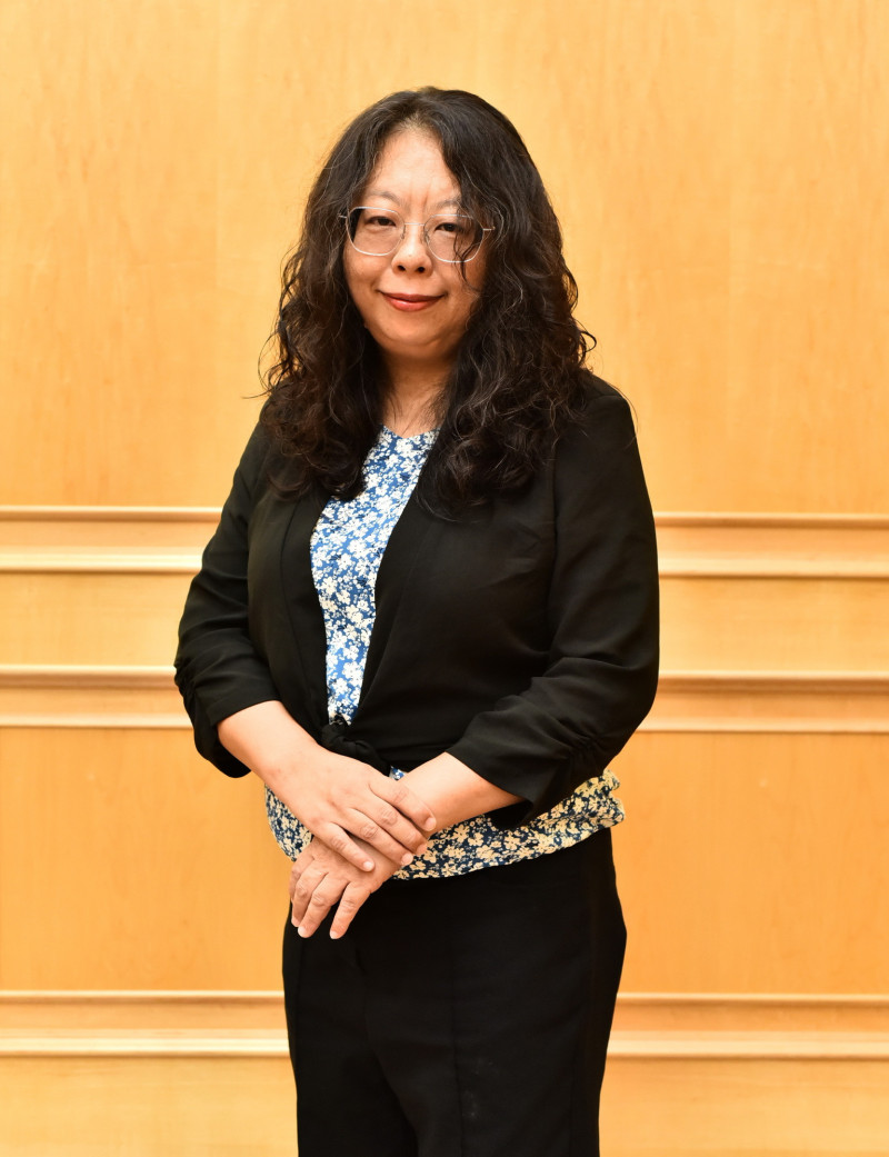 評審委員張亦絢。（記者陳奕全攝）