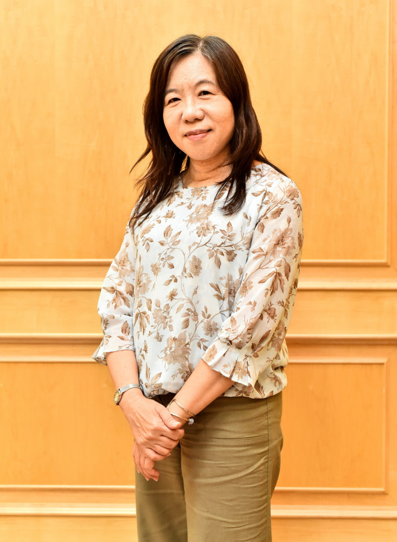 評審委員黃美娥。（記者陳奕全攝）