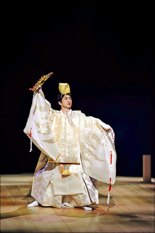 狂言名門「萬作之會」掌門人野村萬齋將3度登衛武營，領銜帶來《狂言劇場》。（細野晋司攝影，衛武營提供）