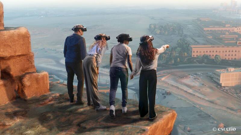 奇美博物館將推出VR體驗《消失的法老》，帶民眾穿越4500年、體驗古埃及世界。（圖片版權：excurio）