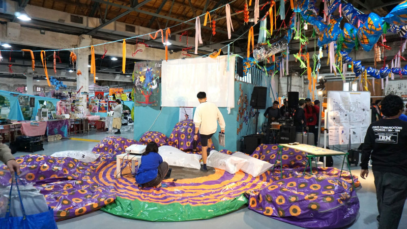 第9屆草率季今（21）日於華山1914文創園區東2四連棟開幕登場。（記者董柏廷攝）