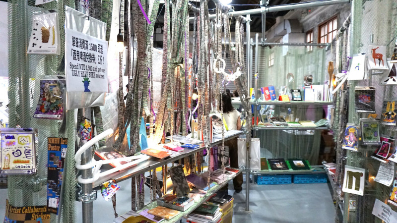 邁入第9屆的台灣草率季入口處一隅。（記者董柏廷攝）