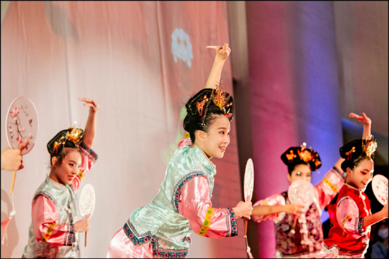 當天還有音樂舞蹈展演。（故宮提供）