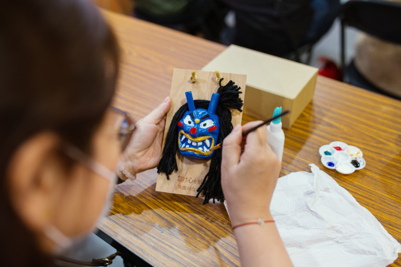 傳統工藝手作體驗，讓參加者親手感受東北傳統工藝魅力。（日本東北遊樂日主辦單位提供）