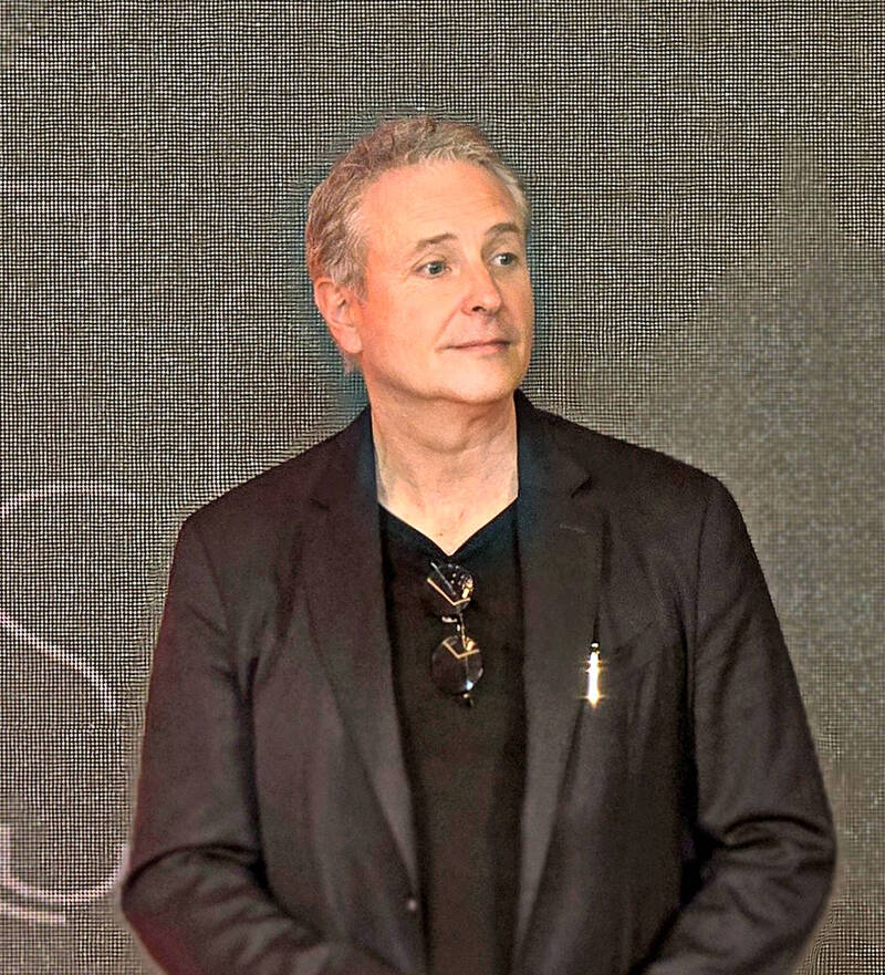 北市交新任首席指揮亞歷山大．里柏瑞契。（記者凌美雪攝）