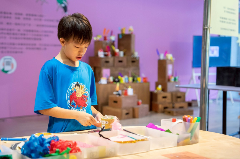 府中15館慶活動推出親子教育課程，打造不同主題的親子工作坊。（新北市文化局提供）