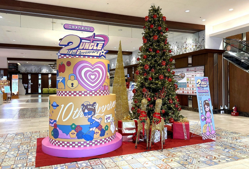 OUTLET「耶誕購」檔期祭出滿滿優惠，消費滿額再抽按摩椅與住宿券。（麗寶樂園渡假區提供）