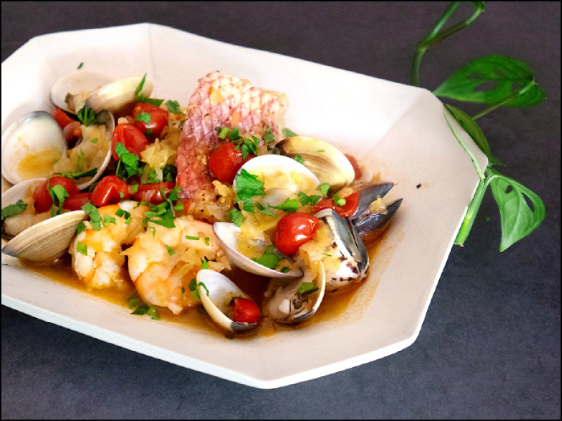 日式地中海風水煮海鮮