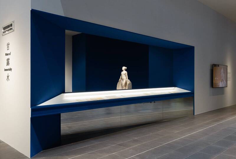 國美館為「甘露水」特別設立獨立常設展示廳，打造沉穩、寧靜、高雅的獨立空間。（國美館提供）