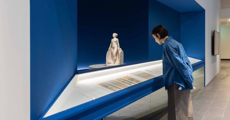 國美館為「甘露水」特別設立獨立常設展示廳，打造沉穩、寧靜、高雅的獨立空間。（國美館提供）