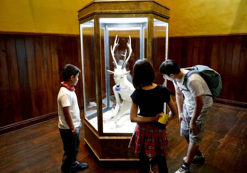 「既視．界」台澳當代藝術創作展，將展至明年3月15日。（圖由宜蘭縣府提供）