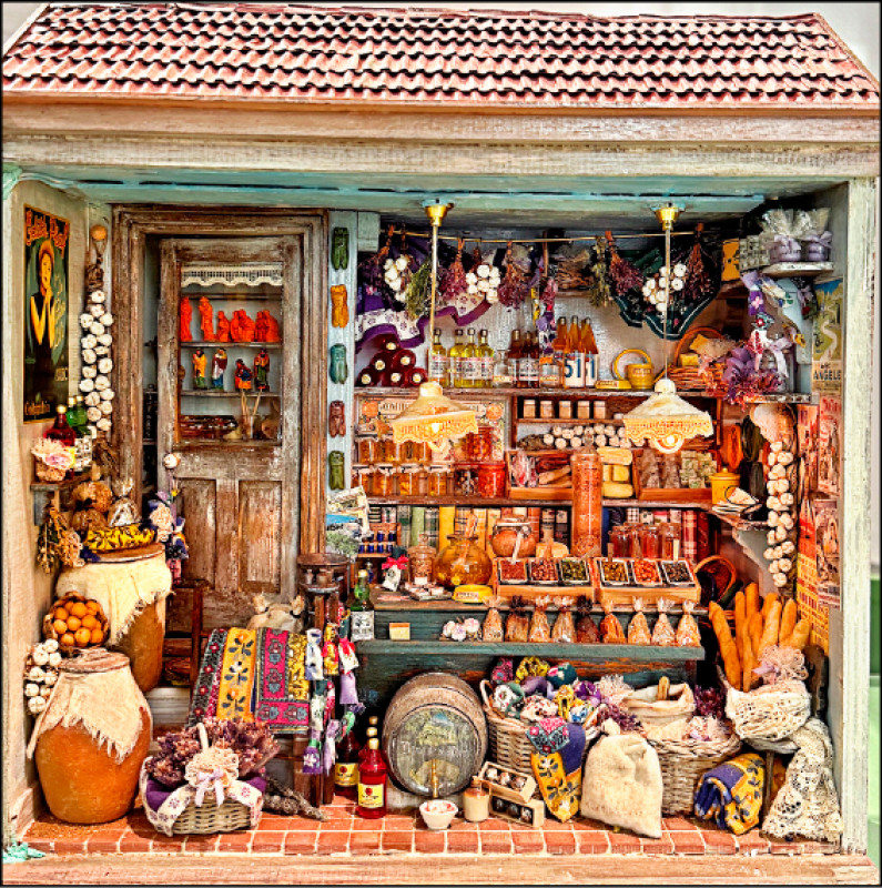 〈普羅旺斯土產店〉呈現南法商店樣貌。