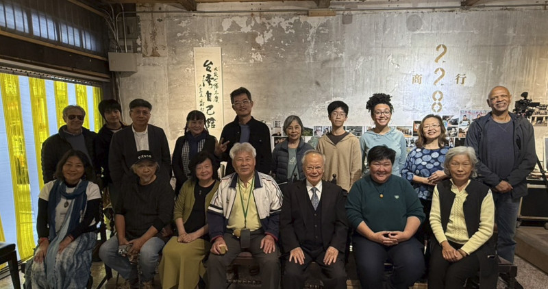 「台灣自己館」成果感謝分享展，今日以「台灣聲影」為主題分享心得。（台灣共丸聯盟提供）