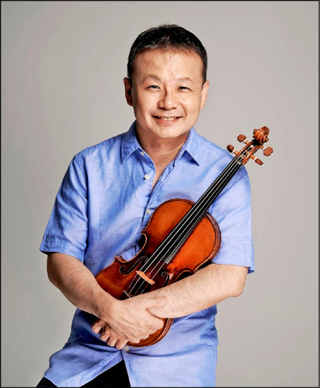 台灣旅美小提琴家曾耿元。（台北愛樂文教基金會提供）