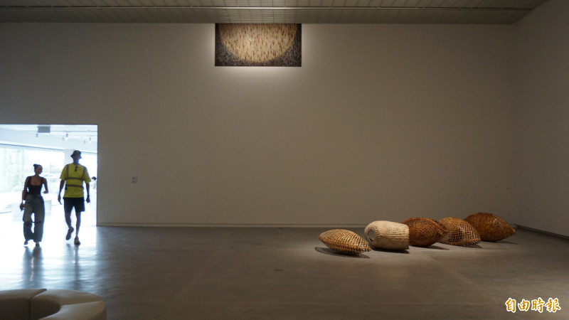 dib Bangkok3樓「蒙天．布瑪」展區一隅。（記者董柏廷攝）