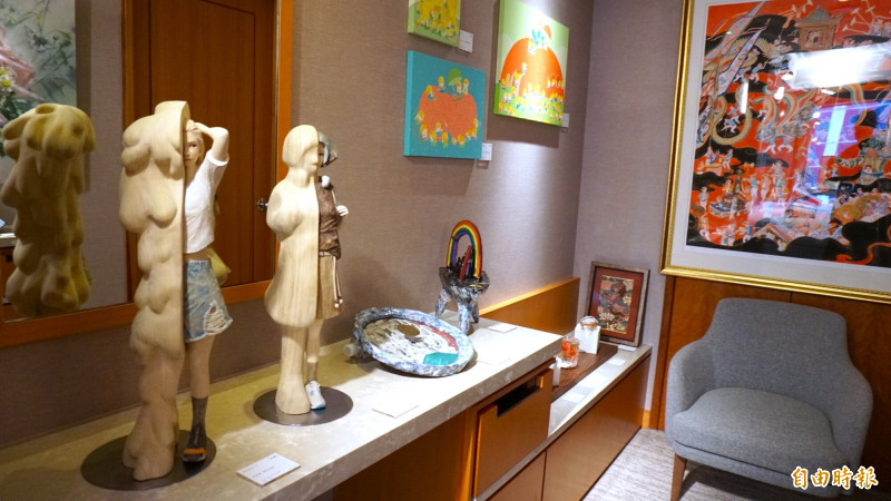 第8屆ONE ART Taipei藝術台北登場。（記者董柏廷攝）