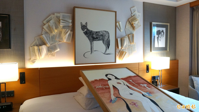 也趣藝廊於ONE ART Taipei 2026展覽現場。（記者董柏廷攝）