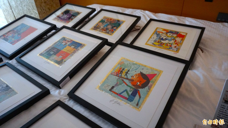 第8屆ONE ART Taipei藝術台北登場。（記者董柏廷攝）