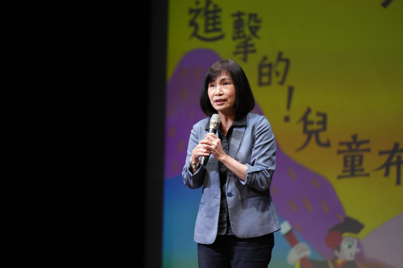 國立傳統藝術中心陳悅宜主任致詞。（傳藝中心提供）
